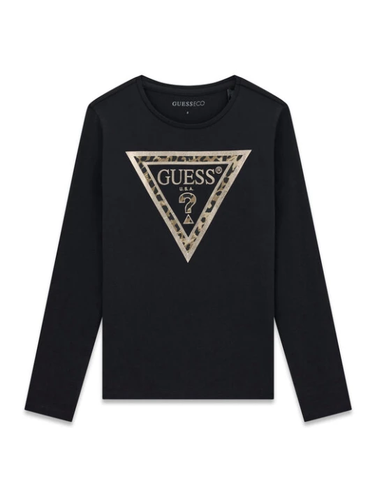 Zdjęcie produktu Guess Bluzka J6BI02 K5771 Czarny Regular Fit