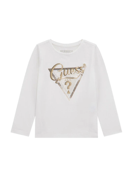 Zdjęcie produktu Guess Bluzka K5BI06 J1314 Biały Regular Fit