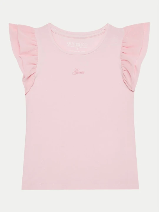 Zdjęcie produktu Guess Bluzka K5RI22 K6YW4 Różowy Regular Fit