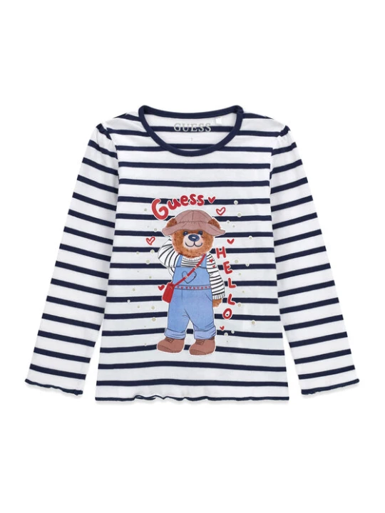 Zdjęcie produktu Guess Bluzka K6BI13 K5840 Biały Regular Fit