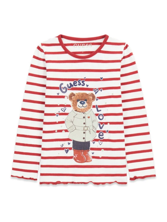 Zdjęcie produktu Guess Bluzka K6BI13 K5840 Biały Regular Fit