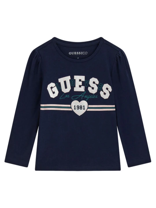 Zdjęcie produktu Guess Bluzka K6YI18 K3698 Granatowy Regular Fit
