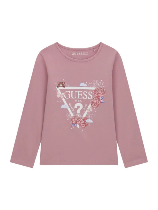 Zdjęcie produktu Guess Bluzka K6YI24 K3732 Różowy Regular Fit