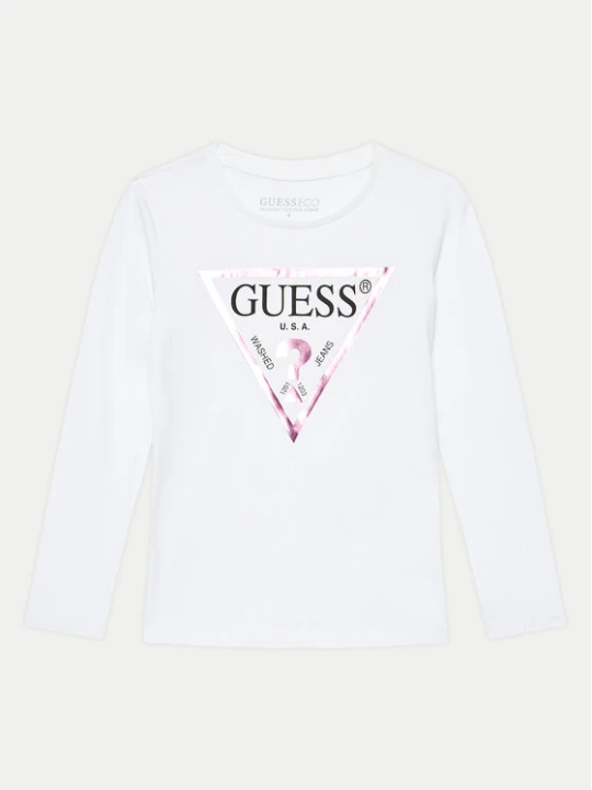 Zdjęcie produktu Guess Bluzka K84I18 K8HM0 Biały Regular Fit