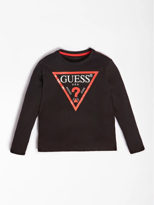 Zdjęcie produktu Guess Bluzka L84I29 K8HM0 Czarny Regular Fit
