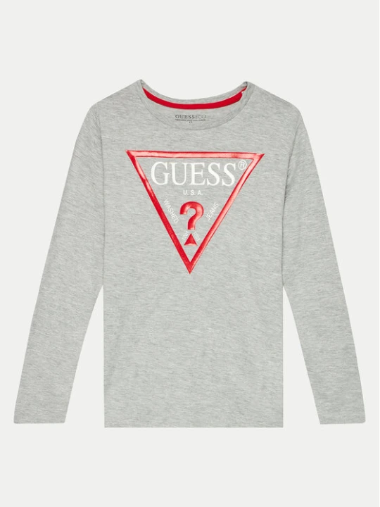 Zdjęcie produktu Guess Bluzka L84I29 K8HM0 Szary Regular Fit