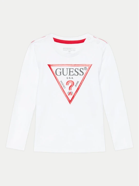 Zdjęcie produktu Guess Bluzka N84I24 K8HM0 Biały Regular Fit