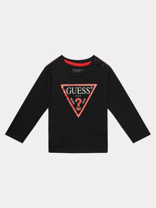 Zdjęcie produktu Guess Bluzka N84I24 K8HM0 Czarny Regular Fit