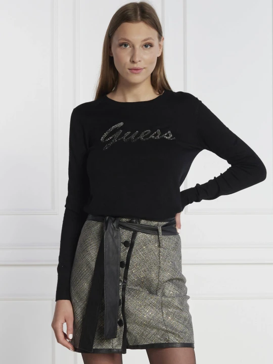 Zdjęcie produktu GUESS Bluzka | Regular Fit czarny