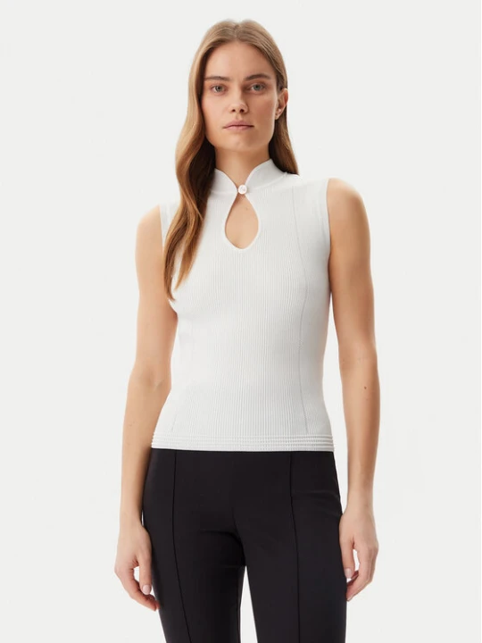 Zdjęcie produktu Guess Bluzka W5GR10 Z3L10 Beżowy Regular Fit