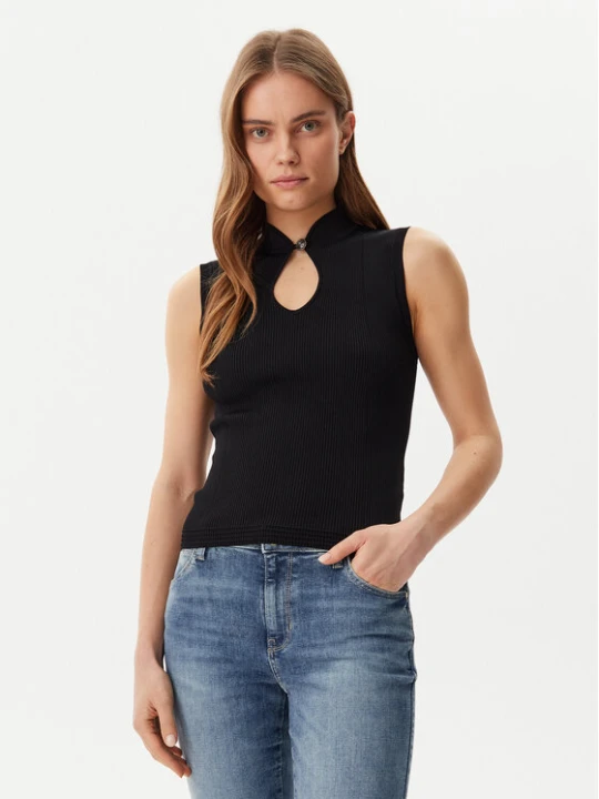 Zdjęcie produktu Guess Bluzka W5GR10 Z3L10 Czarny Regular Fit