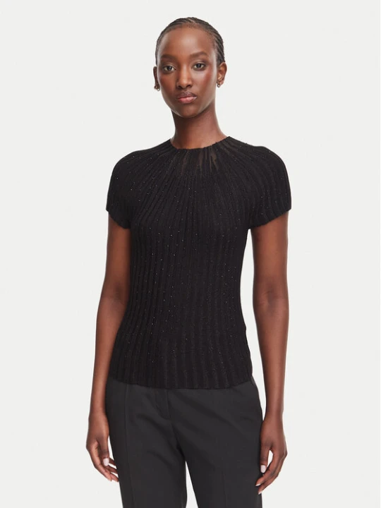 Zdjęcie produktu Guess Bluzka W6YR31 Z1023 Czarny Regular Fit