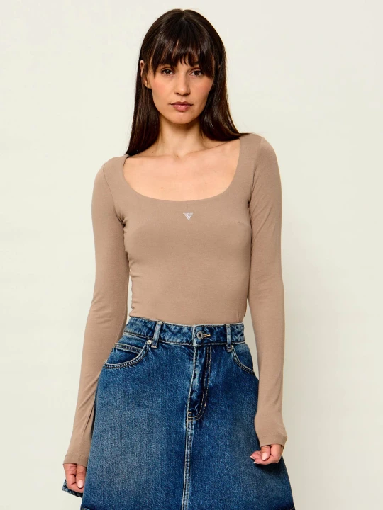 Zdjęcie produktu GUESS Body Larissa | Slim Fit beżowy