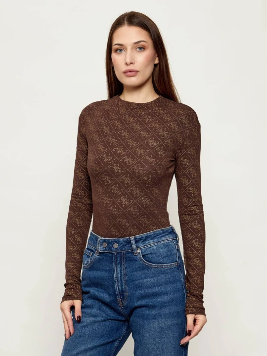 Zdjęcie produktu GUESS Body TEODORA | Slim Fit brązowy