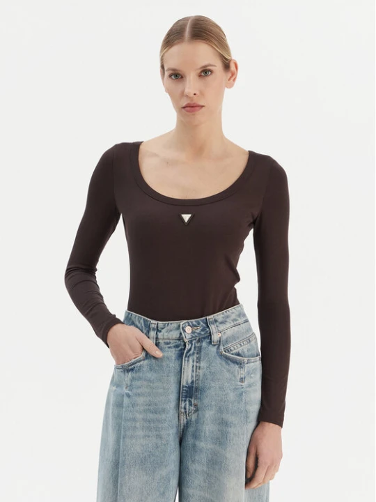 Zdjęcie produktu Guess Body V4YP07 J1314 Brązowy Slim Fit