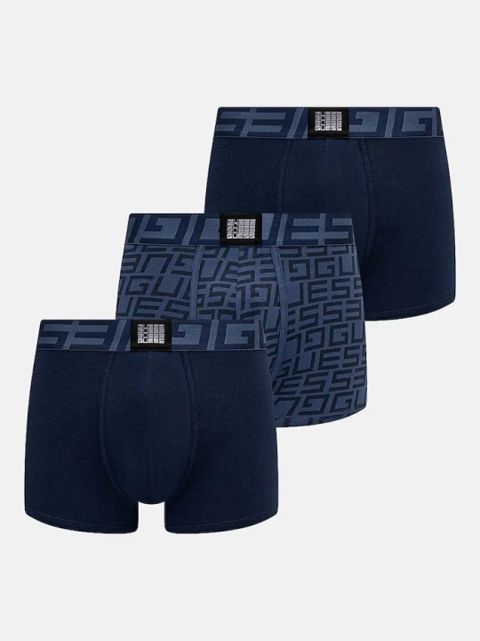 Zdjęcie produktu Guess bokserki 3-pack granatowy