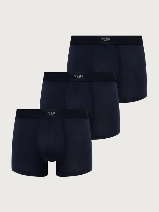 Zdjęcie produktu Guess bokserki dopasowane męskie JAVIER 3-pack granatowy