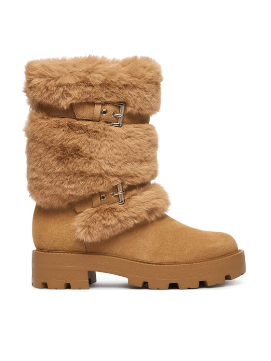 Zdjęcie produktu Guess Botki FLFYAF FUR10 Brązowy