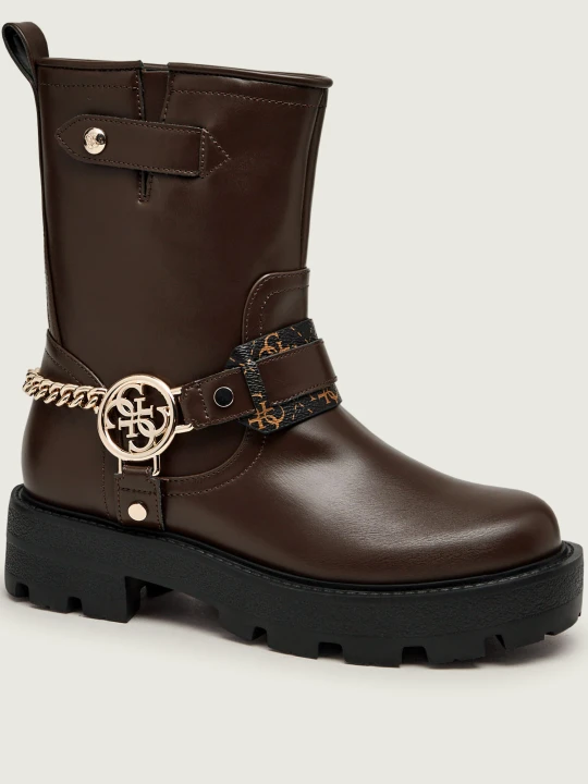 Zdjęcie produktu Guess Botki Yazzy brązowy