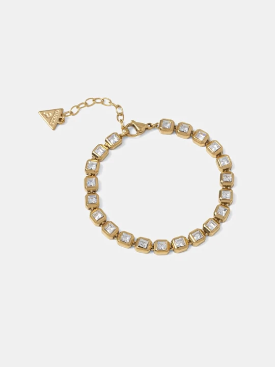 Zdjęcie produktu Guess bransoletka damska ze stali nierdzewnej ACE OF DIAMONDS złoty