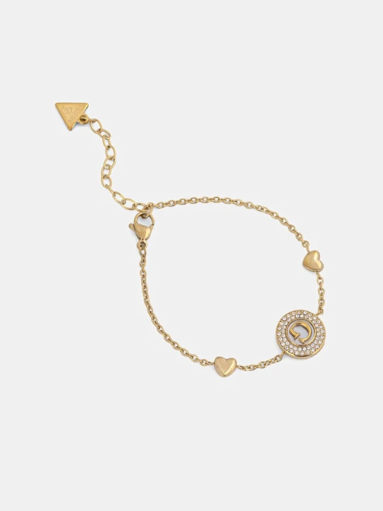 Zdjęcie produktu Guess bransoletka damska ze stali nierdzewnej G TALISMAN złoty