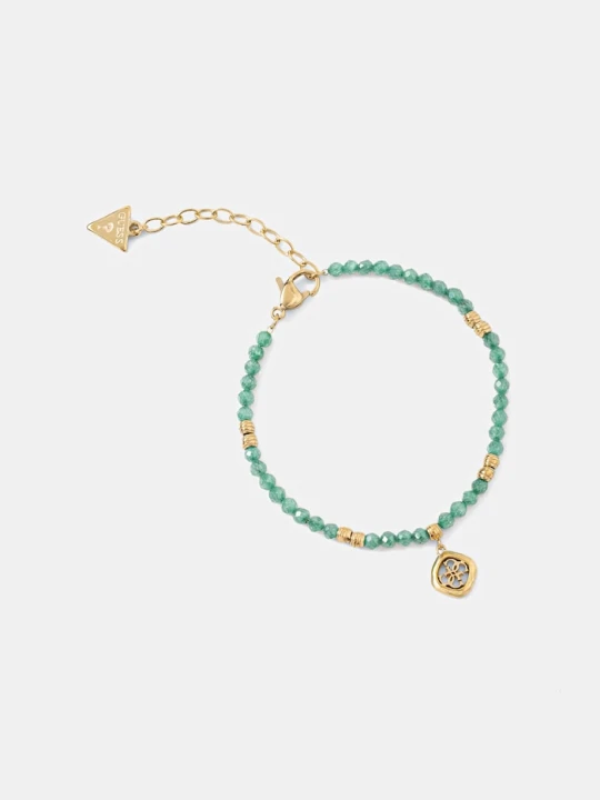 Zdjęcie produktu Guess bransoletka damska ze stali nierdzewnej JAIPUR SPLENDOR zielony