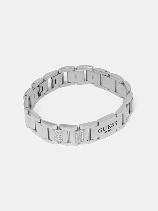 Zdjęcie produktu Guess bransoletka męska FRONTIERS srebrny