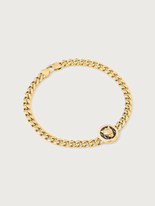 Zdjęcie produktu Guess bransoletka męska PANTHER złoty