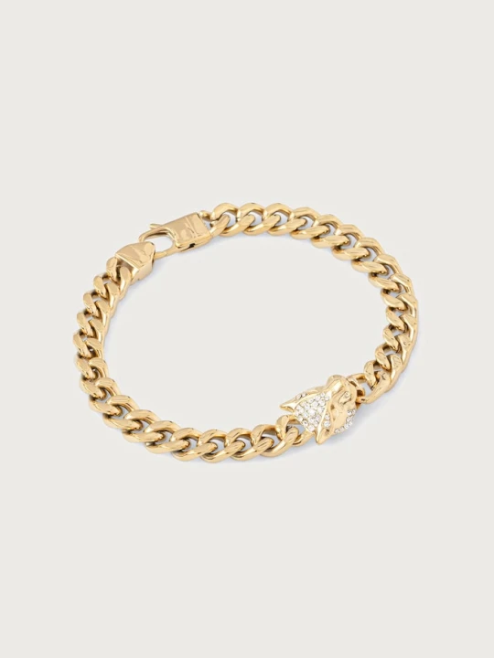 Zdjęcie produktu Guess bransoletka męska PANTHER złoty
