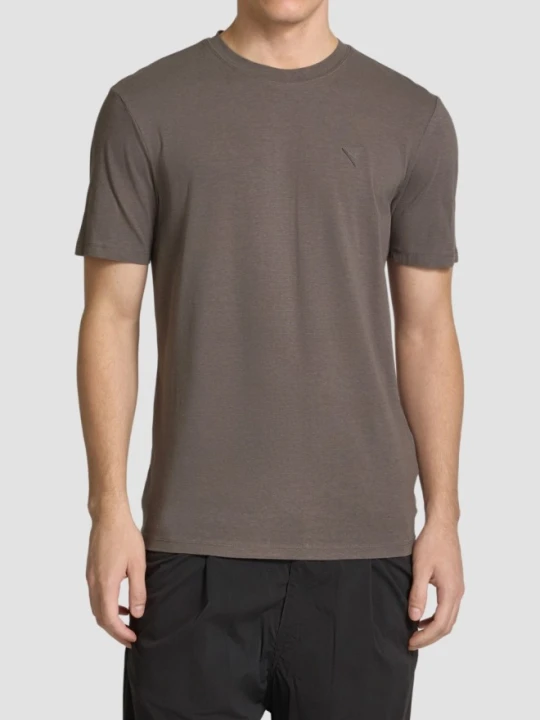 Zdjęcie produktu GUESS Brązowy t-shirt męski Hedley, Rozmiar XXL