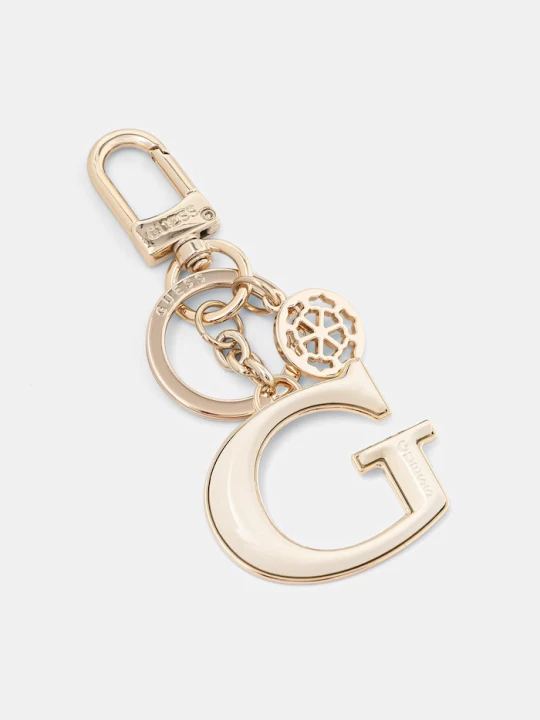 Zdjęcie produktu Guess brelok damski beżowy
