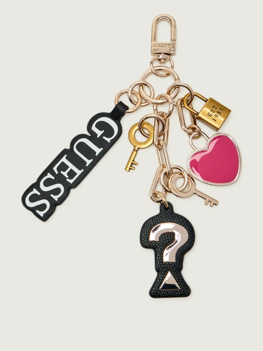 Zdjęcie produktu Guess Brelok MULTI CHARM złoty