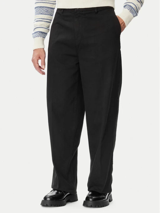 Zdjęcie produktu Guess Chinosy M5YB60 WGCV1 Czarny Wide Leg