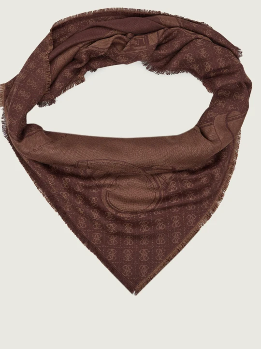 Zdjęcie produktu Guess Chusta Camden brązowy