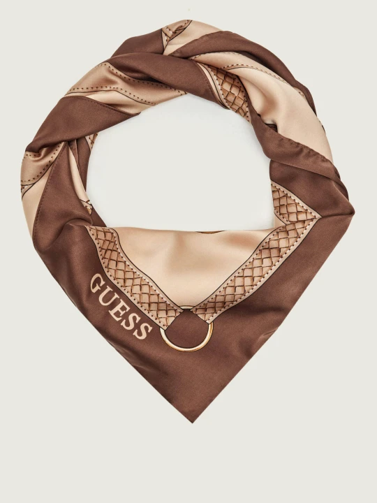 Zdjęcie produktu Guess Chusta Camden brązowy