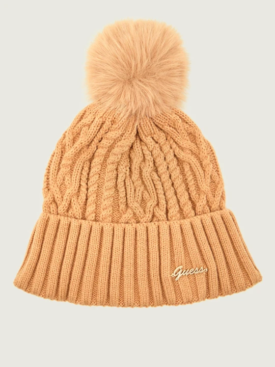 Zdjęcie produktu GUESS Czapka KENDRA camel