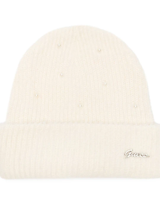 Zdjęcie produktu GUESS Czapka Teresa ecru