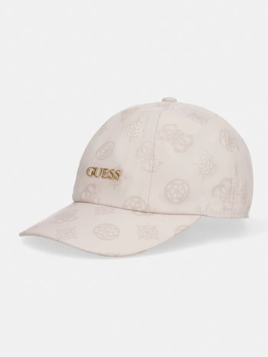 Zdjęcie produktu Guess czapka z daszkiem damska beżowy