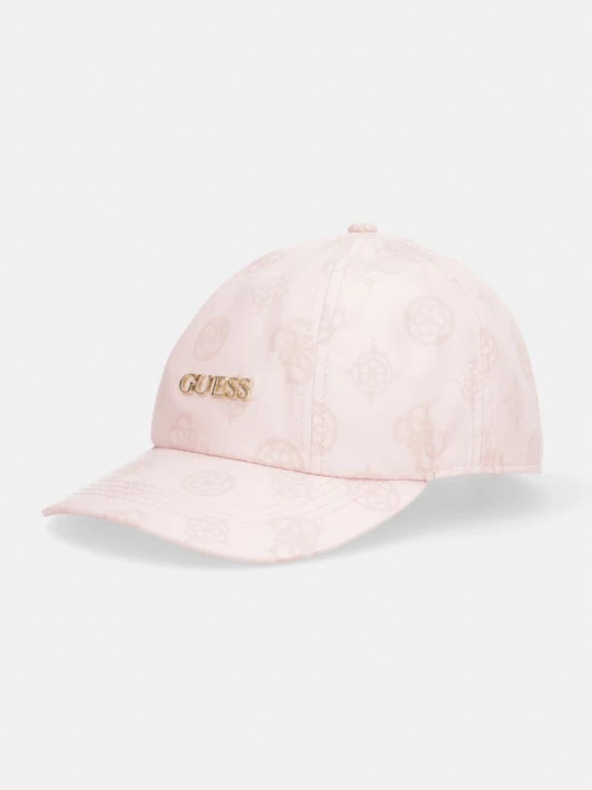 Zdjęcie produktu Guess czapka z daszkiem damska różowy