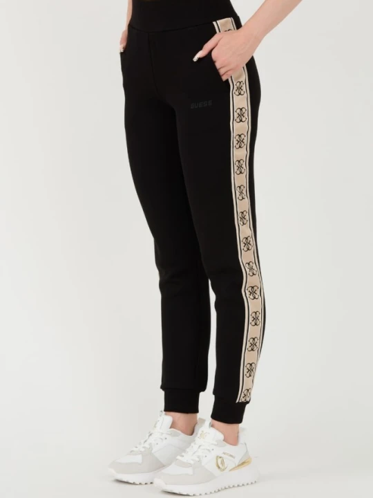 Zdjęcie produktu GUESS Czarne damskie spodnie dresowe Britney Jogger, Rozmiar XS