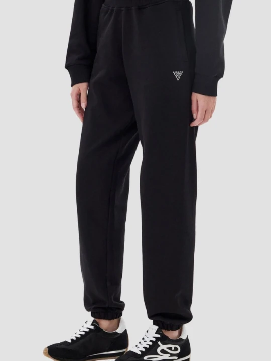 Zdjęcie produktu GUESS Czarne damskie spodnie dresowe Primula, Rozmiar XS