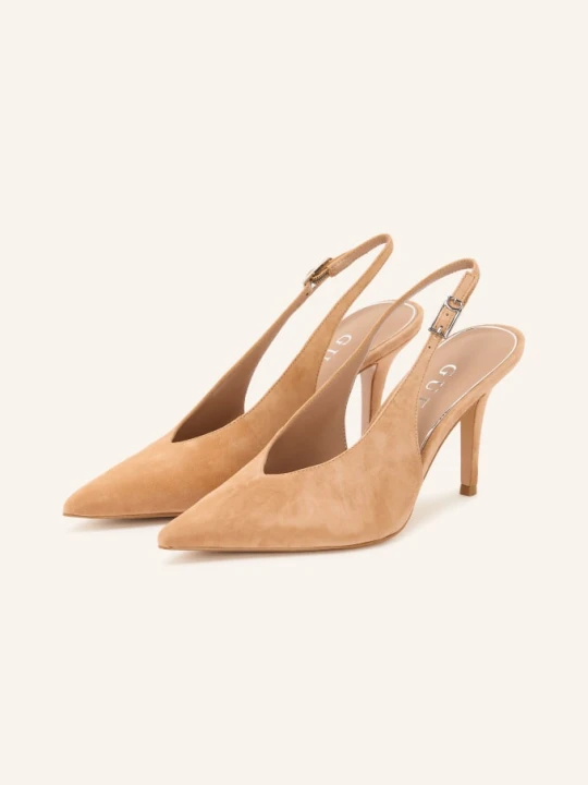 Zdjęcie produktu Guess Czółenka Na Rzemieniu Primo beige KONIAKOWY
