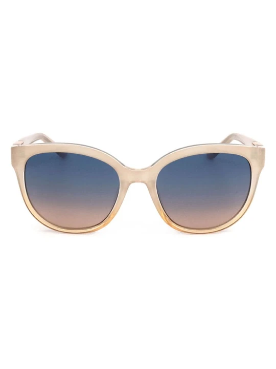 Zdjęcie produktu Guess Damskie okulary przeciwsłoneczne w kolorze beżowym rozmiar: 53