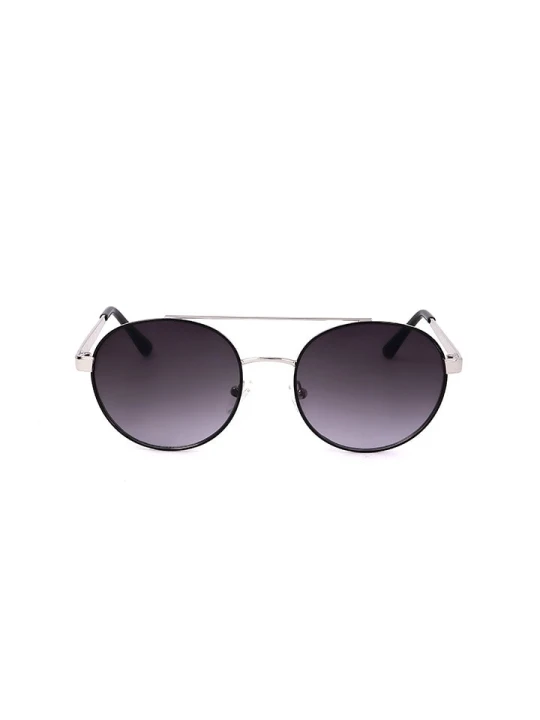 Zdjęcie produktu Guess Damskie okulary przeciwsłoneczne w kolorze srebrno-granatowym rozmiar: 53