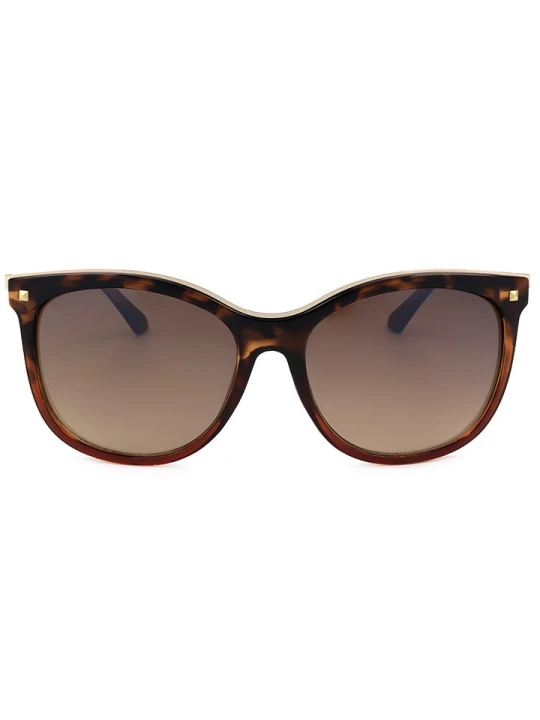 Zdjęcie produktu Guess Damskie okulary przeciwsłoneczne w kolorze złoto-brązowym rozmiar: 60
