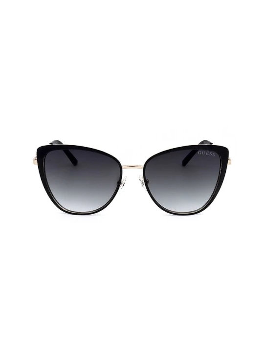 Zdjęcie produktu Guess Damskie okulary przeciwsłoneczne w kolorze złoto-czarnym rozmiar: 56