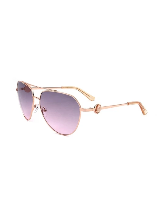 Zdjęcie produktu Guess Damskie okulary przeciwsłoneczne w kolorze złotym rozmiar: 62