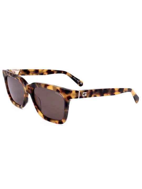 Zdjęcie produktu Guess Damskie okulary przeciwsłoneczne w kolorze żółto-brązowym rozmiar: 53