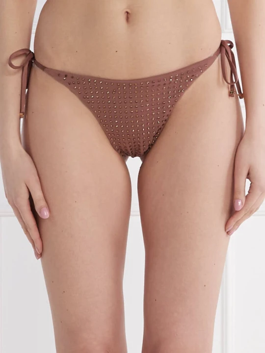 Zdjęcie produktu Guess Dół od bikini brązowy