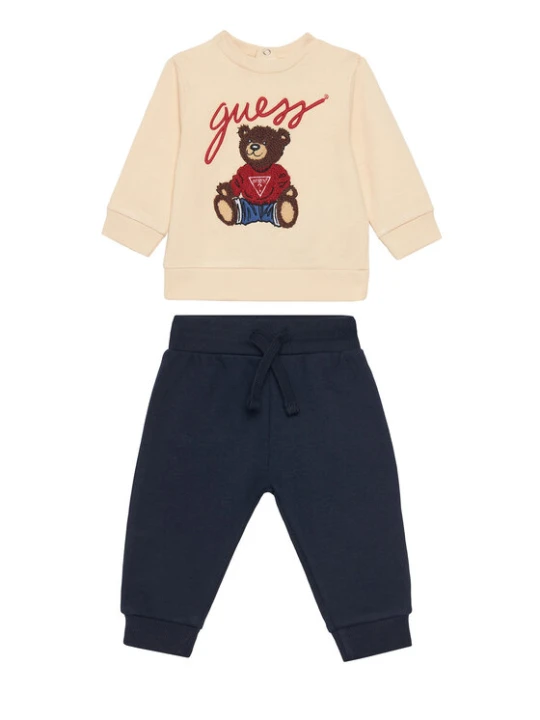 Zdjęcie produktu Guess Dres H5YI00 KAX74 Beżowy Regular Fit